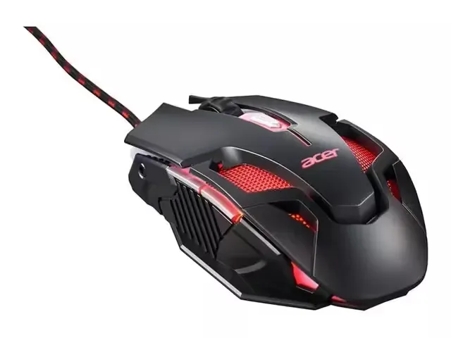 Acer Nitro Gaming NMW200 Black Ambidextrous USB Type-A