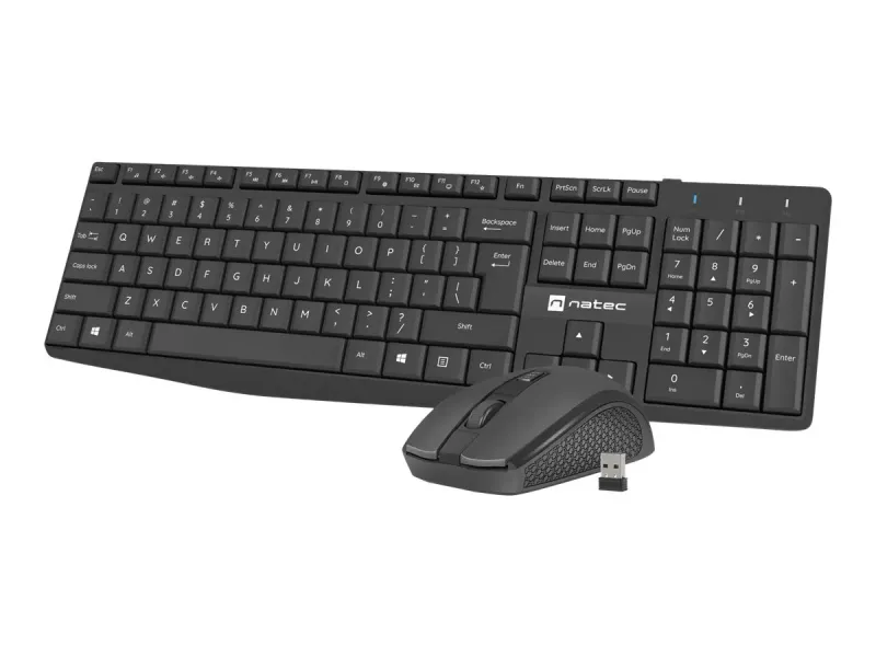 Natec Wireless 2in1 set Squid + Mouse US layout