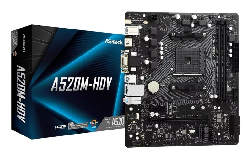 ASRock A520M-HDV AM4