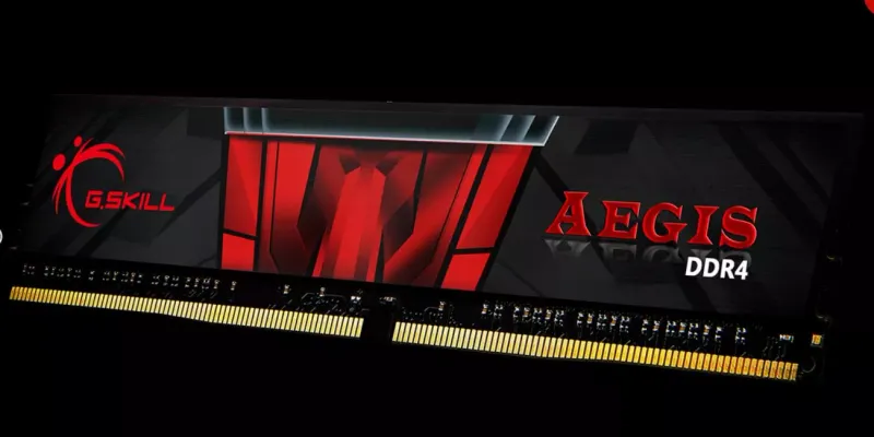 G.Skill 8GB 3200MHz DDR4 schwarz F4-3200C16S-8GIS Aegis Intel