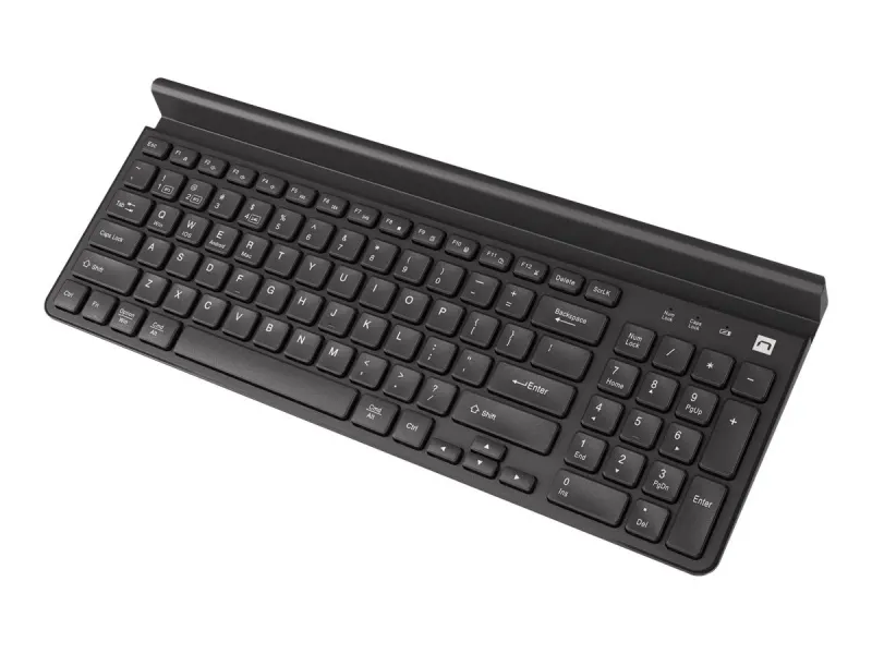 Natec Wireless keyboard Felimare US slim BT+2.4GHz tablet/phone holder