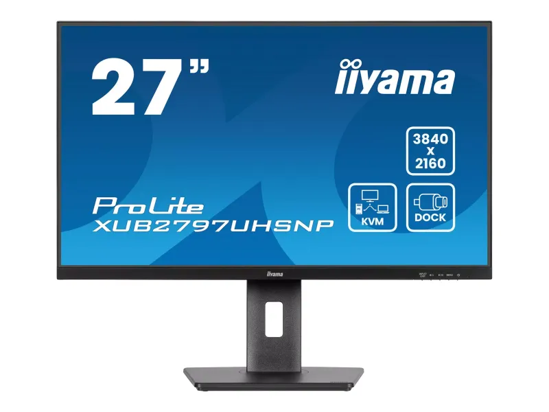 iiyama XUB2797UHSNP-B1 27inch IPS UHD 350cd/m2 4ms