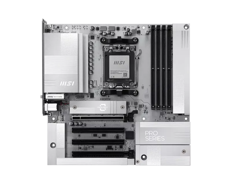 MSI AM5 PRO B850M-A WIFI PZ M-ATX