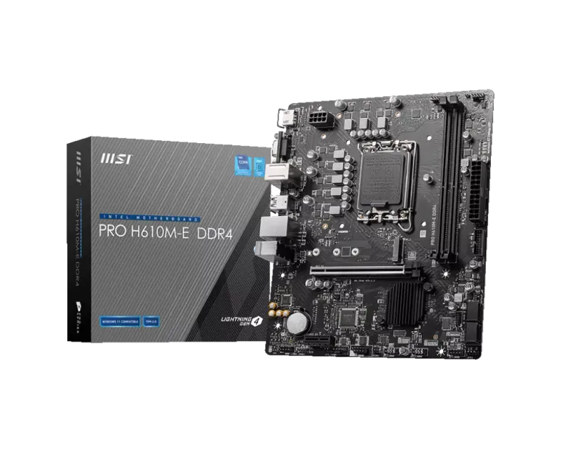 MSI PRO H610M-E DDR4