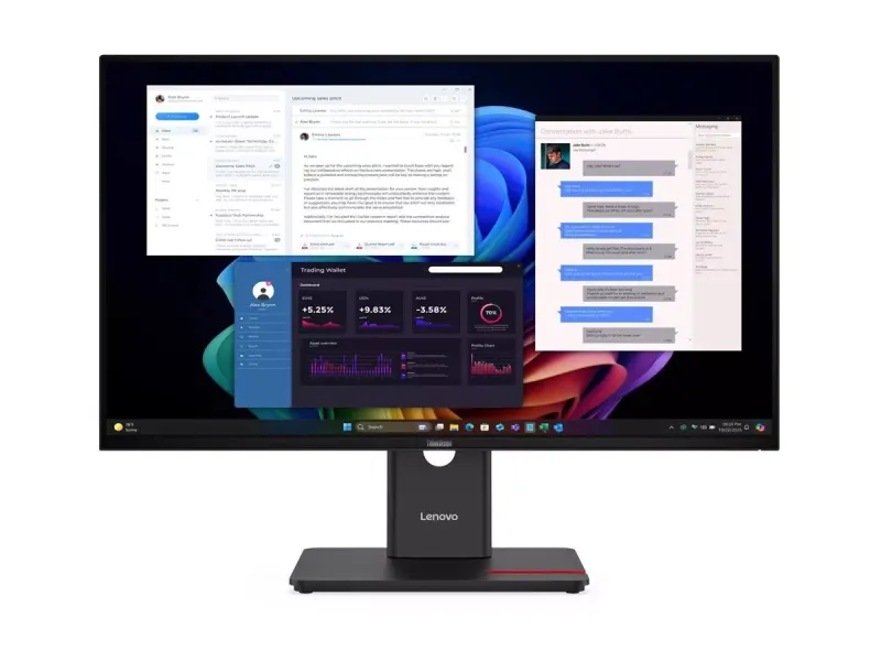 Lenovo ThinkVision T27UD-40 27inch 3840x2160 IPS USB-C docking 96W Epeat Gold TCO10