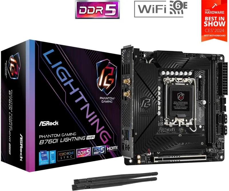 ASRock B760I Lightning WiFi DDR5