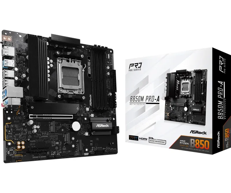 ASRock B850M Pro-A AM5 Micro-ATX