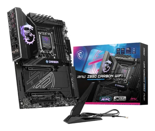 MSI MPG Z890 CARBON WIFI Intel Z890 LGA 1851 (Socket V1) ATX