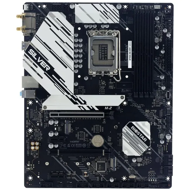 Biostar B760A-SILVER Intel B760 LGA 1700 micro ATX