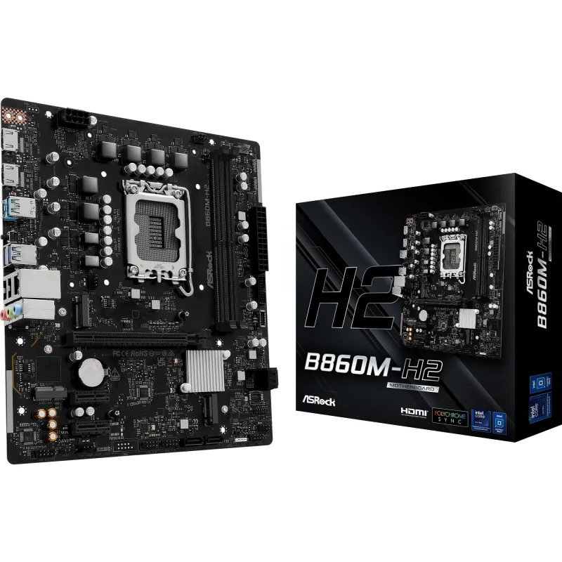 ASRock B860M-H2 DDR5 LGA1851 Micro-ATX