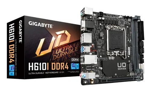 Gigabyte H610I DDR4 Intel H610 Express LGA 1700 mini ITX