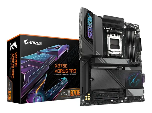 Gigabyte X870E AORUS PRO AMD X870E Socket AM5 ATX