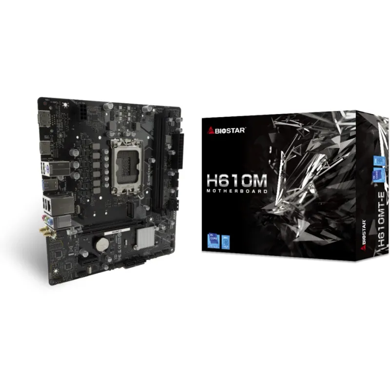 Biostar H610MTE DDR4 LGA1700 Micro-ATX