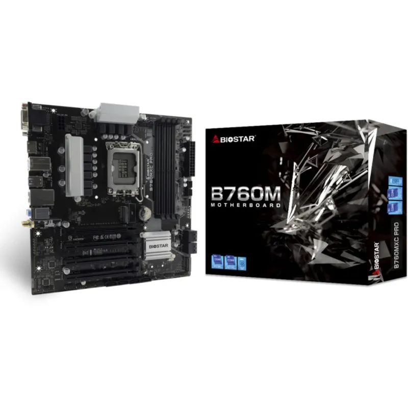 Biostar B760MXC PRO B760 S1700 mATX DDR5