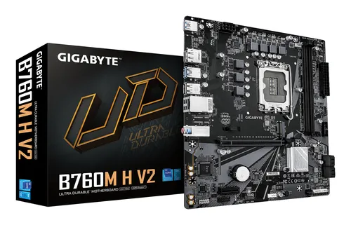 Gigabyte B760M H V2 Intel B760 Express LGA 1700 micro ATX