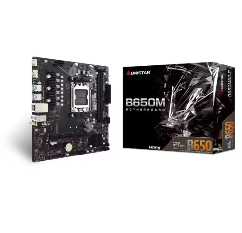 Biostar B650MS2-E , AMD AM5, DDR5, Micro ATX