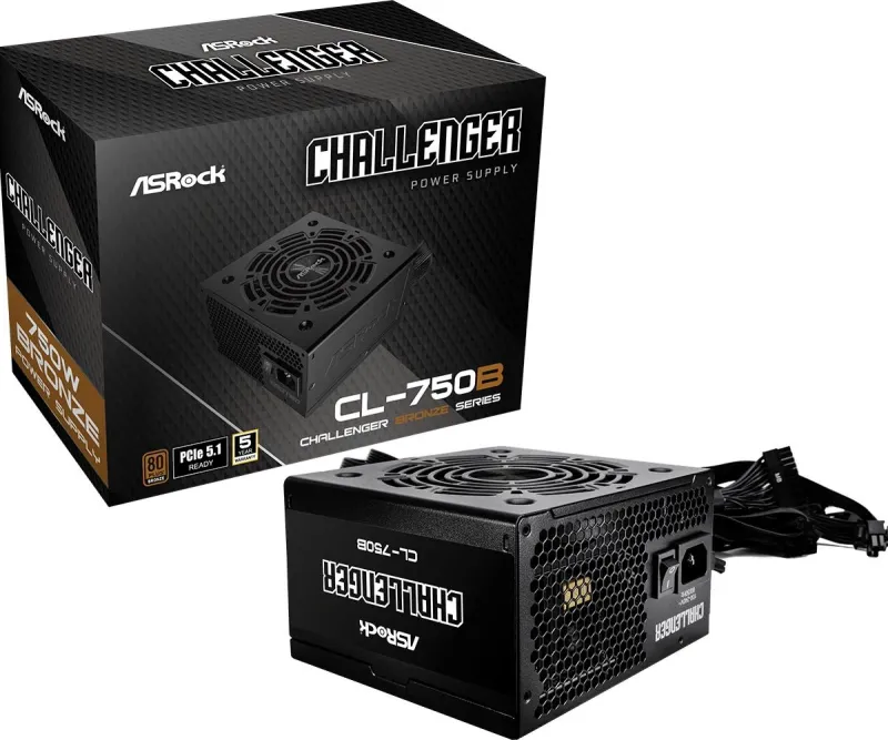 ASRock 750W Challenger Cl-750b 80
