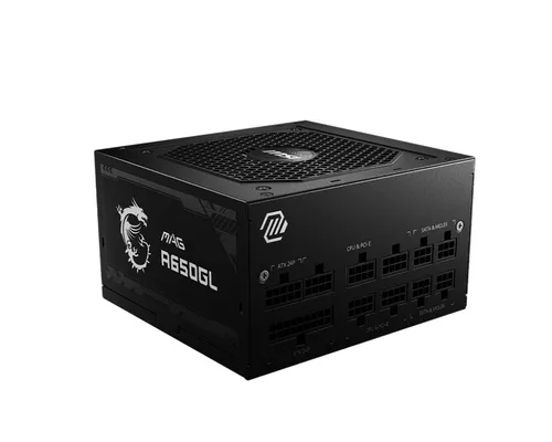 MSI MAG A650GL 650 W 20+4 pin ATX Black