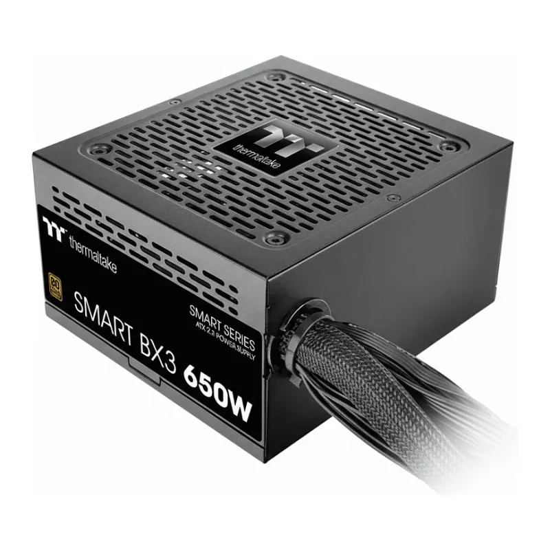 Thermaltake 650W Smart BX3 Pro SE – 650W ATX PSU, viena +12V kopne, 80 PLUS Bronze