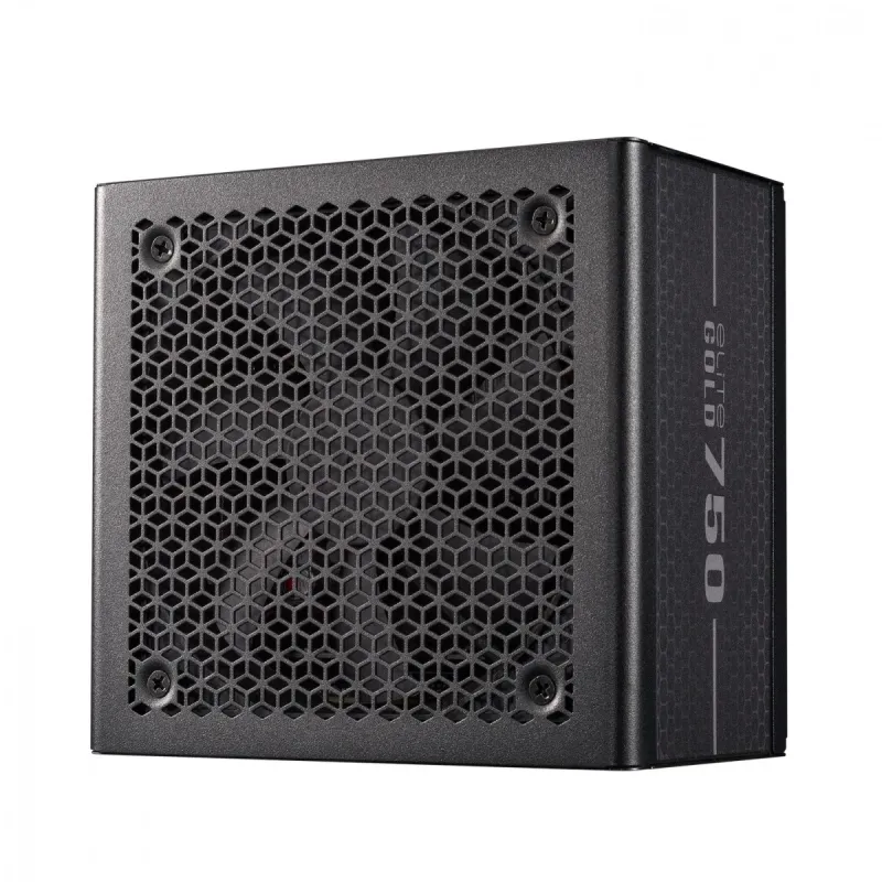 Cooler Master Elite Gold 750 750W ATX 3.1 80 PLUS Gold Fully Modular Power Supply Black MPX-7505-AFAG-BEU