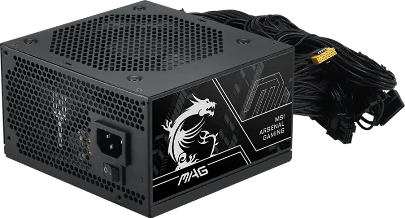 MSI MAG A650BN PCIE5 II 650W ATX 80 PLUS Bronze PCIe 5.1 Ready