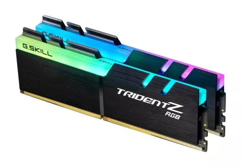 G.Skill 16GB 3000MHz CL16 DDR4 2x Dual-Kit schwarz F4-3000C16D-16GTZR Trident Z RGB Intel (2x8)