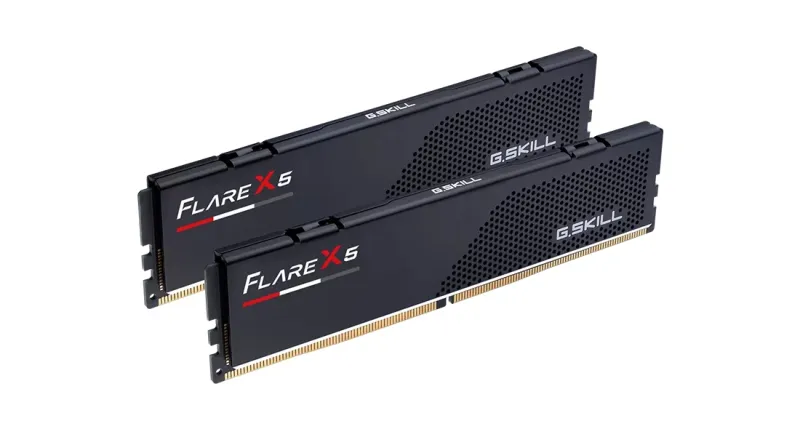 G.Skill FLARE X5 AMD DDR5 2X48GB 5200MHZ CL40 EXPO BLACK F5-5200J4040A48GX2-FX5