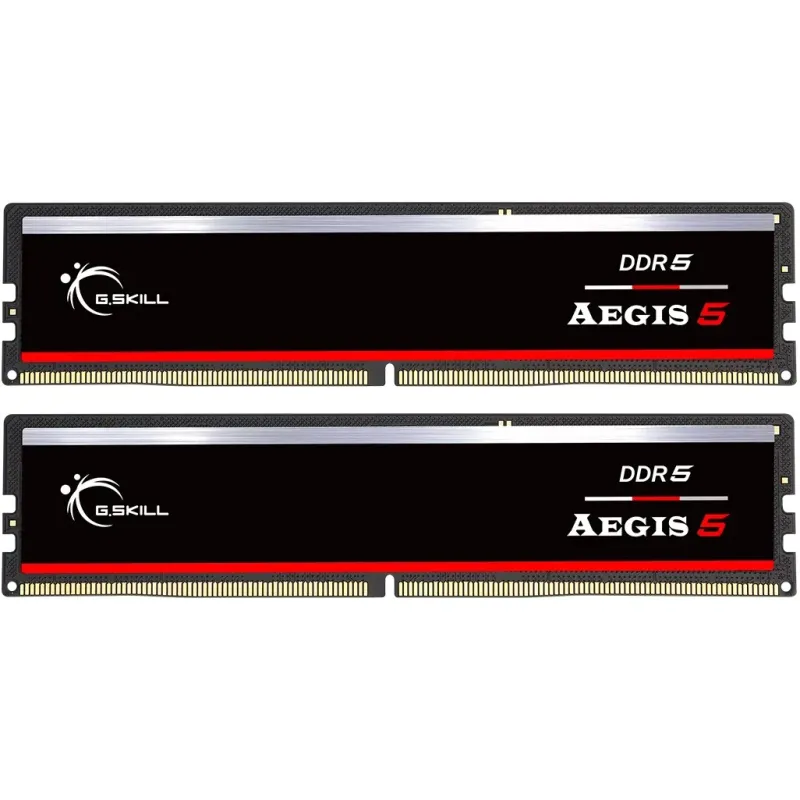 G.Skill 64GB 5200MHz DDR5 2x Dual-Kit schwarz F5-5200J4040A32GX2-IS Aegis Intel AMD (2x32)