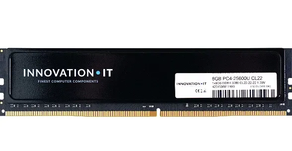 INNOVATION IT 3200 8GB Innovation IT CL22 1.2V with Heatspreader (CL22-22-22) - 8 GB