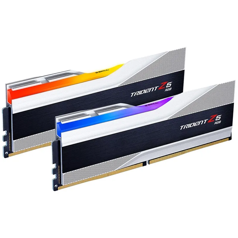 G.Skill 64GB 6000MHz DDR5 2x Dual-Kit silber F5-6000J3238G32GX2-TZ5RS Trident Z5 RGB Intel (2x32)