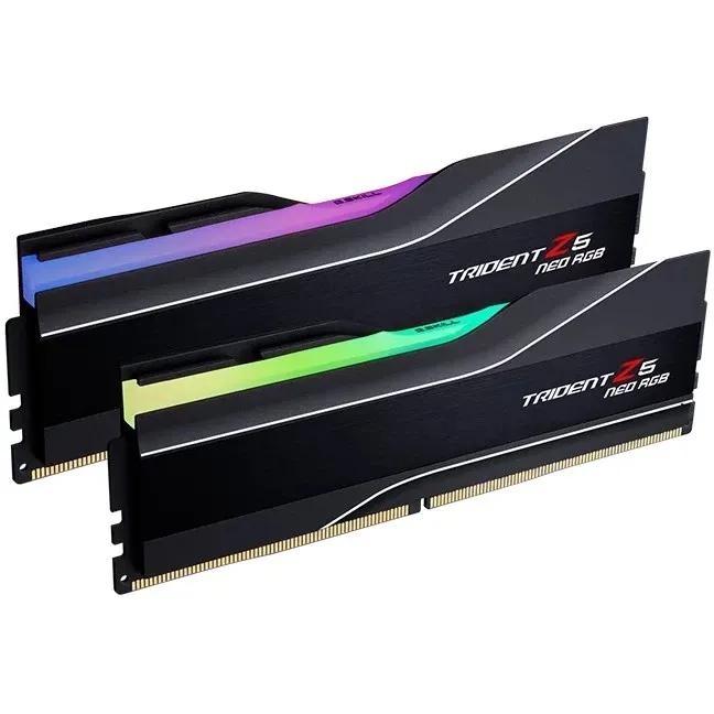 G.Skill 48GB 6000MHz DDR5 2x Dual-Kit schwarz F5-6000J4048F24GX2-TZ5NR Trident Z5 NEO RGB AMD EXP (2x24)