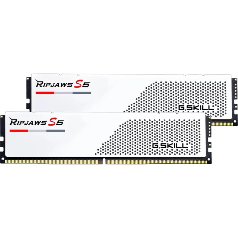 G.Skill 32GB 6000MHz DDR5 weiß F5-6000J2836G16GX2-RS5W Ripjaws S5 Intel