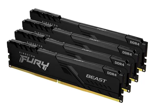Kingston Technology 128GB FURY Beast 4 x 32 GB 3600 MT/s 288-pin DIMM