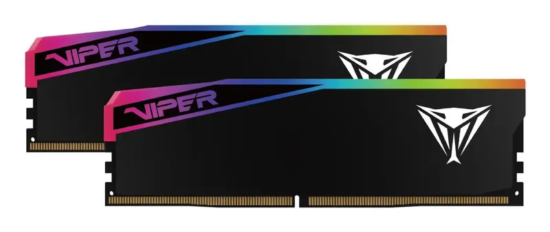 PATRIOT Viper Gaming RGB Elite 5 Ultra DDR5-6000 RAM, CL 28, AMD EXPO, Intel XMP 3.0 - 2x 16GB, schwarz