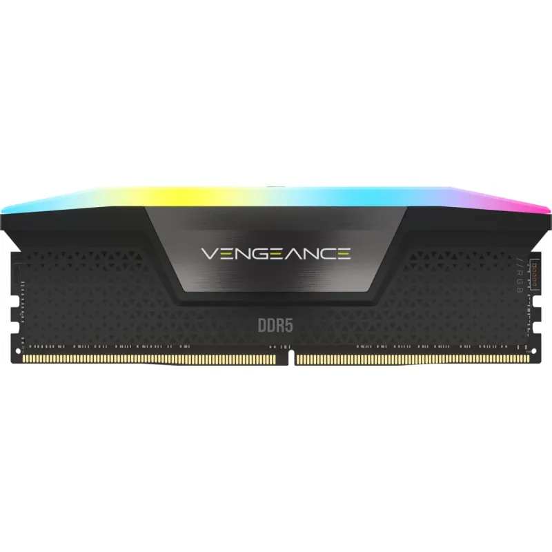 Corsair DIMM 48 GB DDR5-5600 (2x 24 GB) Dual-Kit (schwarz, CMH48GX5M2B5600C40, Vengeance RGB, INTEL XMP)