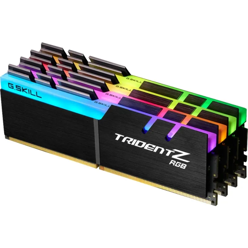 G.Skill Trident Z RGB 32 GB DDR4-3200 Quad-Kit (4x 8 GB) F4-3200C16Q-32GTZRX