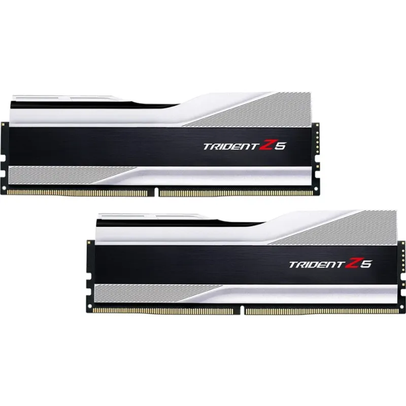 G.Skill Trident Z5 64 GB (2x 32 GB) DDR5-6000 CL32 Dual-Kit, Sudraba