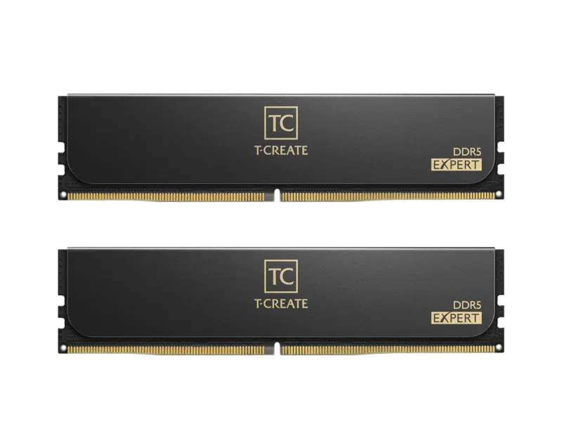 TEAMGROUP 32GB 6000MHz DDR5 2x Dual-Kit schwarz CTCED532G6000HC30DC01 T-Create Expert AMD (2x16)