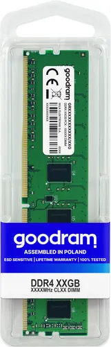 Goodram 16GB 2666MHz CL19 DDR4 CAS19 (1x16)