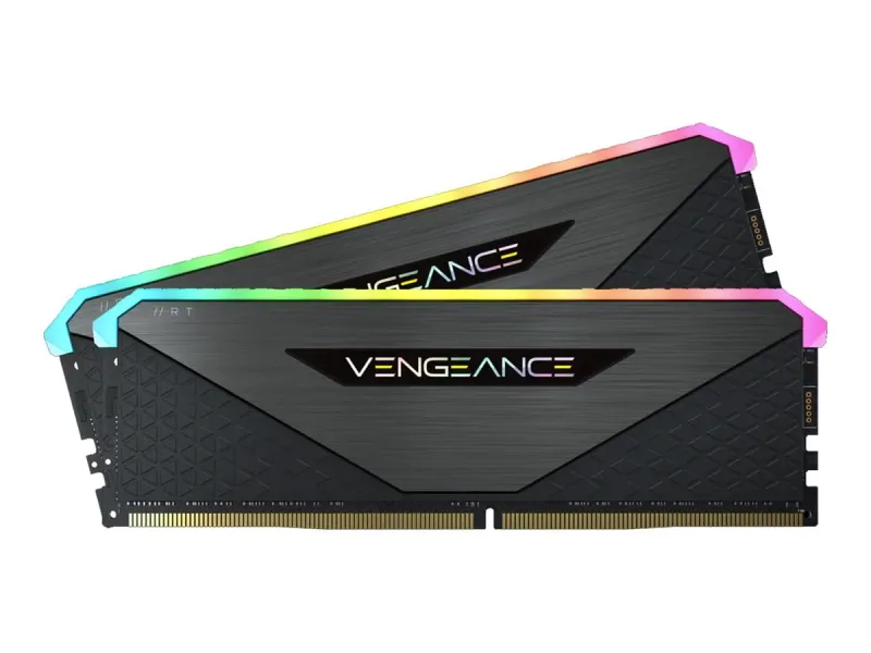 Corsair DIMM 32 GB DDR4-3200 2x 16 GB dual kit black CMN32GX4M2Z3200C16 Vengeance RGB RT INTEL XMP