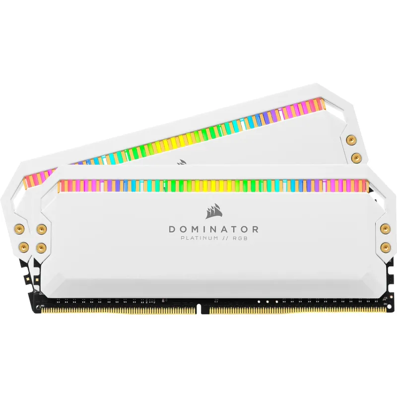 Corsair DIMM 32 GB DDR5-5200 2x 16 GB dual kit white Dominator Platinum RGB INTEL XMP