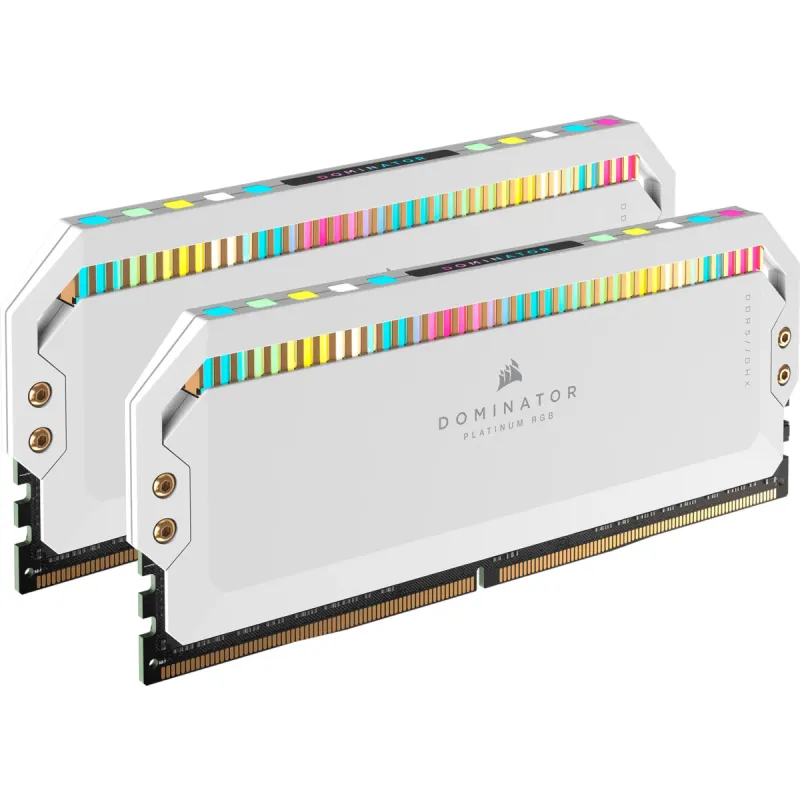 Corsair DIMM 64 GB DDR5-5200 2x 32 GB dual kit white Dominator Platinum RGB INTEL XMP