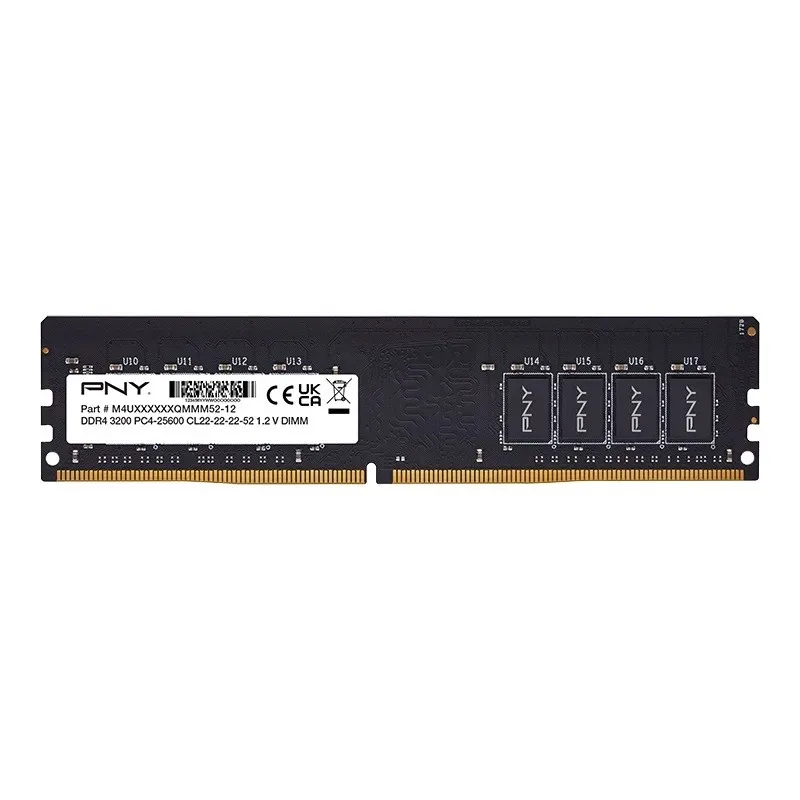 PNY MD16GSD43200-TB, 16 GB, 1 x 16 GB, DDR4, 3200 MHz, 288-pin DIMM