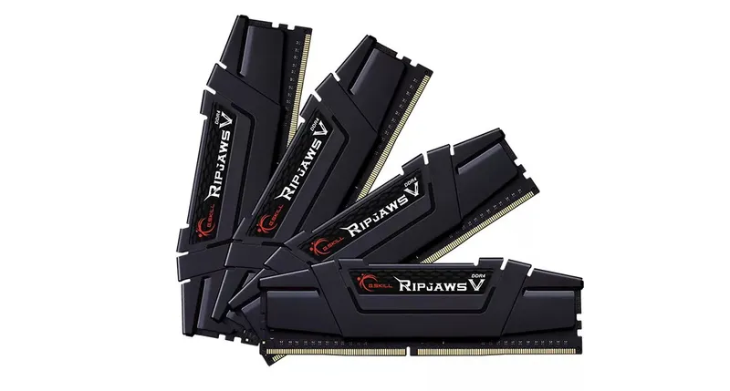 G.Skill DDR4 32GB PC 4000 CL18 G.Skill KIT 4x8GB 32GVK Ripjaws