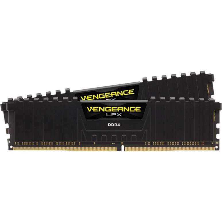 Corsair 16GB DIMM 2933 (2x 8 GB) Dual-Kit (schwarz, CMK16GX4M2Z2933C16, Vengeance LPX, INTEL XMP)