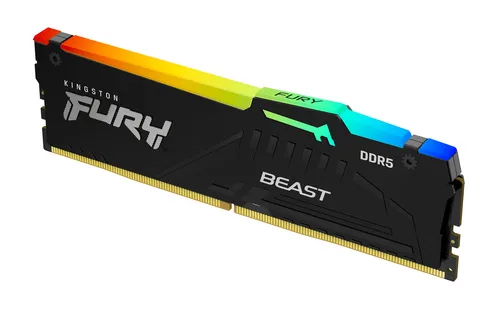 Kingston Technology 8GB 5200MHz CL40 DDR5 Fury Beast RGB (1x8)