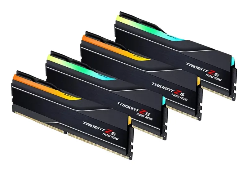 G.Skill Trident Z5 Neo RGB 256GB (4x64GB) DDR5 6000MT/s F5-6000J3244G64GX4-TZ5NR