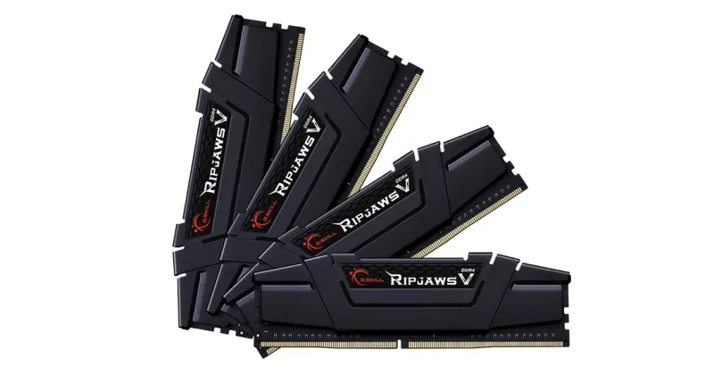 G.Skill PC memory DDR4 32GB (4x8GB) RipjawsV 3600MHz CL18 XMP2