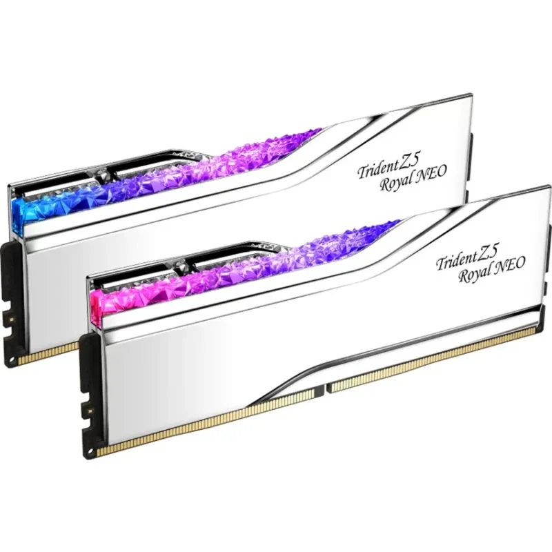 G.Skill Trident Z5 Royal Neo 32 GB (2x16 GB) DDR5-6400 Dual-Kit, Sudraba, AMD EXPO