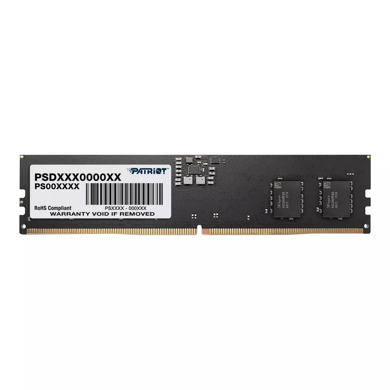 PATRIOT Memory Signature PSD516G520081, 16 GB, 1 x 16 GB, DDR5, 5200 MHz, 288-pin DIMM
